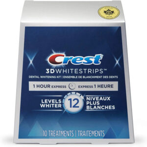 Crest 3D Whitestrips 1 hour express 20 Strips