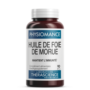 Therascience Huile de Foie de Morue Physiomance 90 capsules
