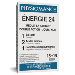 Therascience Energie 24 Physiomance 30 comprimés