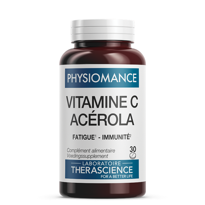 Therascience Vitamine C Acérola Physiomance 30 comprimés à croquer