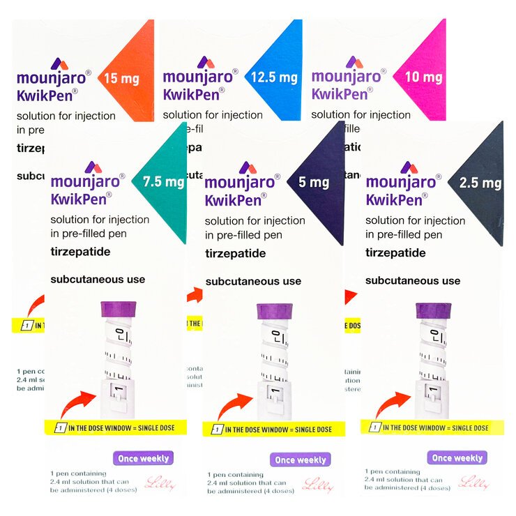 MOUNJARO 10 mg/dose KwikPen solution injectable en stylo pré-rempli
