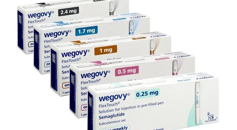 WEGOVY 0,25 mg solution injectable en stylo prérempli FlexTouch de 1,5 mL
