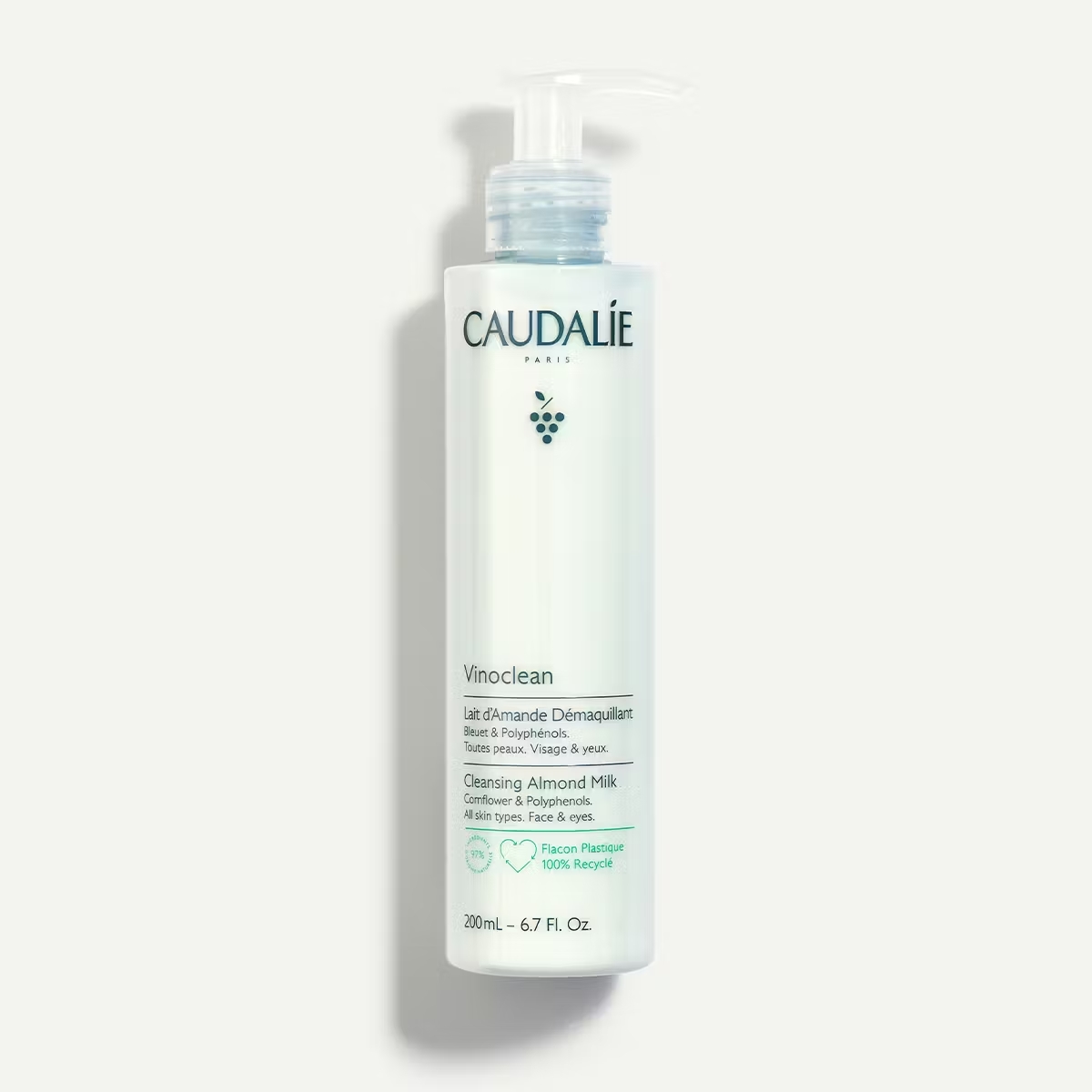 Caudalie Vinoclean Lait d'Amande Démaquillant 200 ml