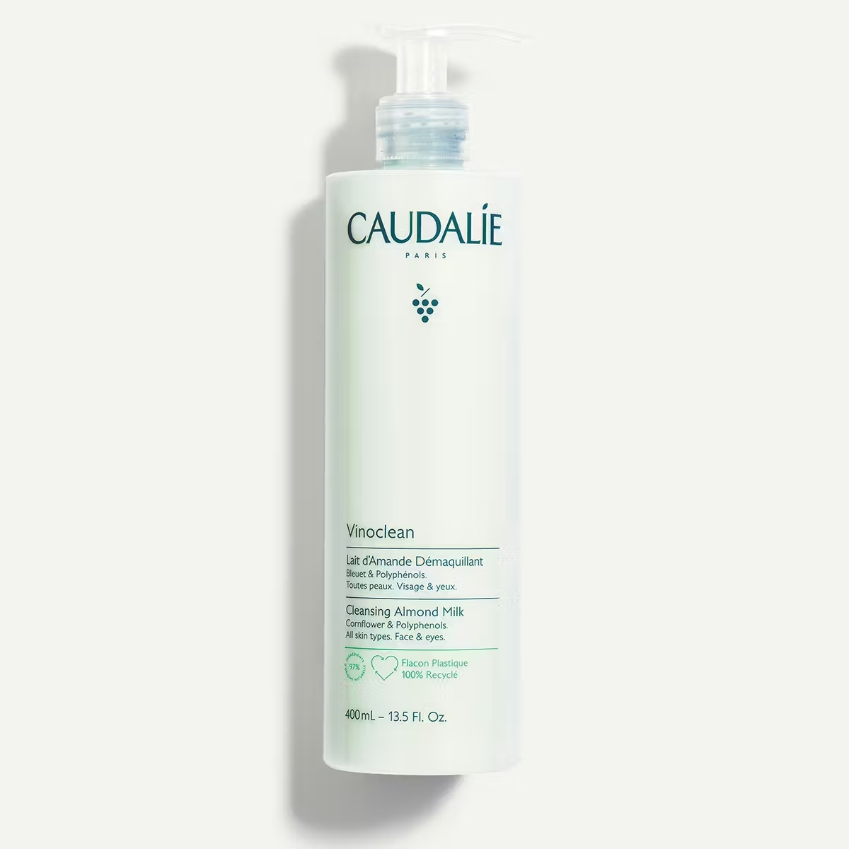 Caudalie Vinoclean Lait d'Amande Démaquillant 400 ml