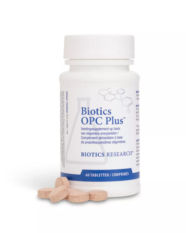 Energetica Natura Biotics OPC Plus 60 comprimés