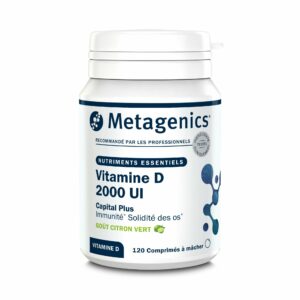 Metagenics Vitamine D Capital Plus 2000 UI 120 comprimés