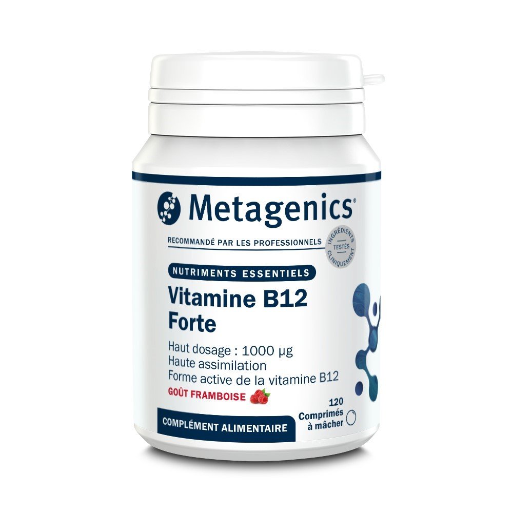 Metagenics Vitamine B12 Forte 120 comprimés à mâcher