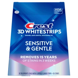 Crest 3D Whitestrips Sensitive & Gentle 36 Strips