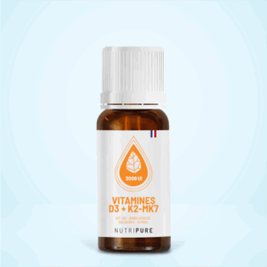 Nutripure Vitamine D3 K2-MK7 3000 UI 20 ml